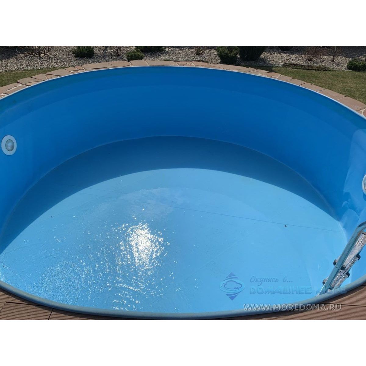 Пленка для бассейна 2,44×1,4 м внутренняя ПВХ голубая Larimar 5187776 Пленка для бассейна 2,44×1,4 м внутренняя ПВХ голубая Larimar 5187776