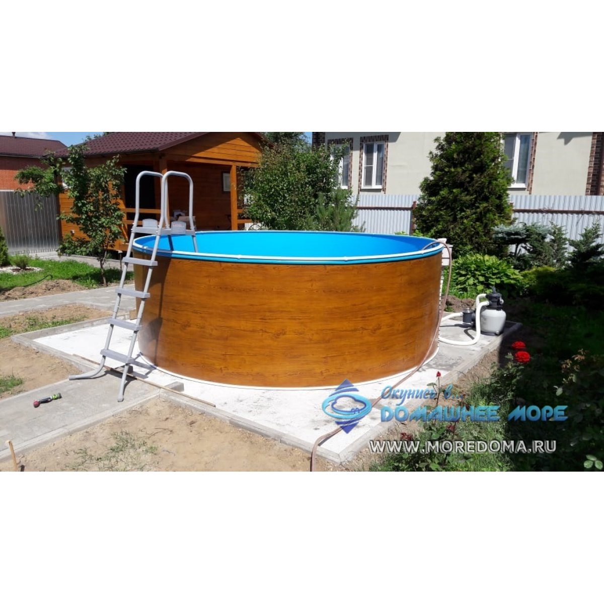 Пленка для бассейна 2,44×1,4 м внутренняя ПВХ голубая Larimar 5187776 Пленка для бассейна 2,44×1,4 м внутренняя ПВХ голубая Larimar 5187776