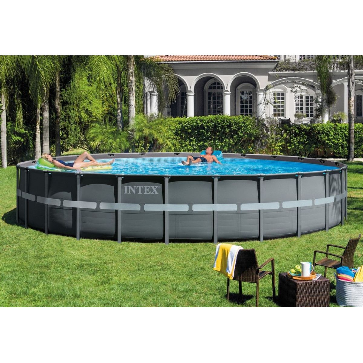 Чашковый пакет 5,49 х 1,32 м для каркасного бассейна Ultra Frame INTEX 12436A Чашковый пакет 5,49 х 1,32 м для каркасного бассейна Ultra Frame INTEX 12436A